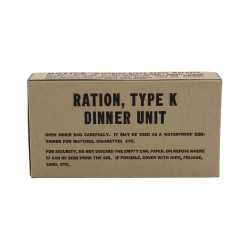 Ration K, Dinner, 1er type