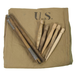 Tent, Shelter, Half, 2nd Type, US Army, WESTERN TENT & AWNING O., 1943