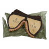 Goggles, Type E-1, USAAF, Green, 1944 - C-1 vest