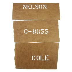 Grouping, Cpl. Nelson Cole, 115th Inf. Regt., 29th Infantry Division