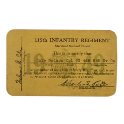 Grouping, Cpl. Nelson Cole, 115th Inf. Regt., 29th Infantry Division