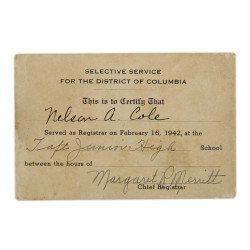 Grouping, Cpl. Nelson Cole, 115th Inf. Regt., 29th Infantry Division