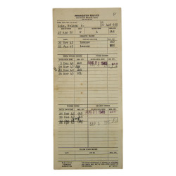 Grouping, Cpl. Nelson Cole, 115th Inf. Regt., 29th Infantry Division