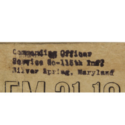 Grouping, Cpl. Nelson Cole, 115th Inf. Regt., 29th Infantry Division