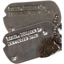 Grouping, Cpl. Nelson Cole, 115th Inf. Regt., 29th Infantry Division
