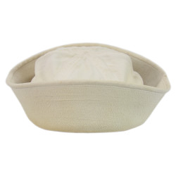 Hat, Dixie Cup, White, US Navy, Double Loop, Named