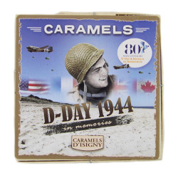 Toffees, Isigny, 80th Anniversary of D-Day, 75 g