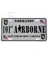 D-Day vehicle plaque