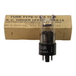 Lampe triode, radio, Type US-E1148, 1944