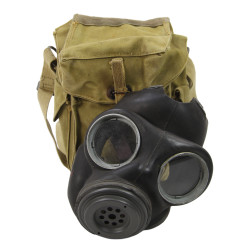 Mask, Gas, British, with Bag, Canadian, 1943-1944