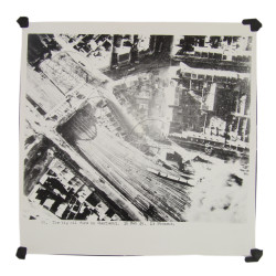 Photo aérienne de reconnaissance, Charleroi, 16 février 1945