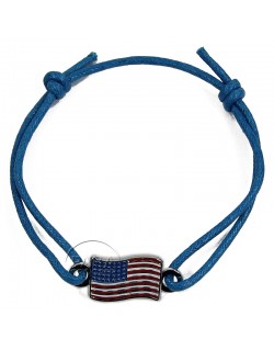 Bracelet drapeau USA