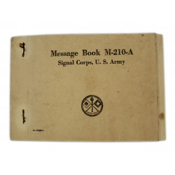 Message book, M-210-A, 1943