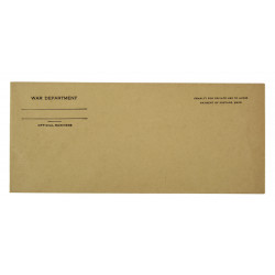 Enveloppe pour message, War Department