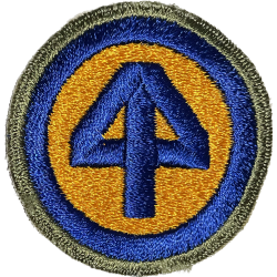 Insigne, 44th Infantry Division, bord vert
