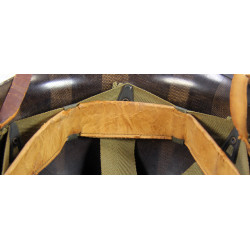 Casque M1, pattes fixes, complet, Cpt. Albert Falther, Regimental Supply Officer, 5th Inf. Regt., 71st Infantry Division, ETO