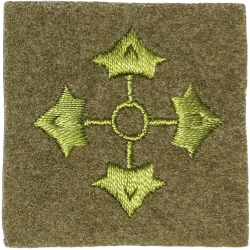 Patch, 4th Infantry Division, Felt