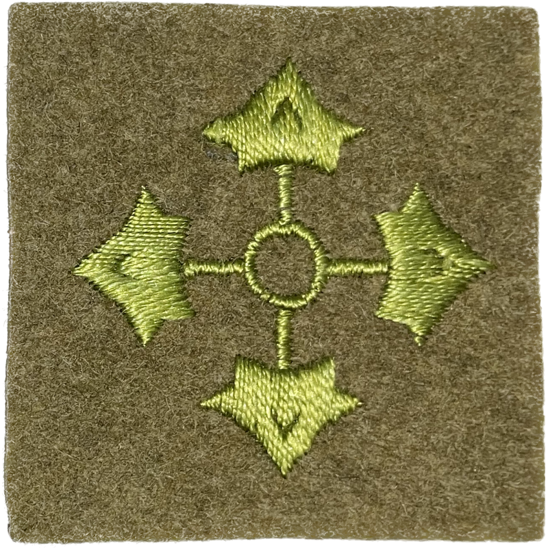 Patch, 4th Infantry Division, Felt