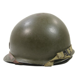 Helmet M1, Fixed Loops, Complete, Captain, ST. CLAIR RUBBER CO. Liner