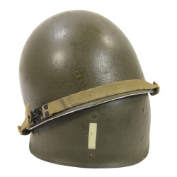 Casque M1, pattes fixes, complet, Captain, liner ST. CLAIR RUBBER CO.