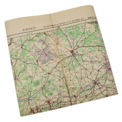 Map, Essen, Ruhr, Germany, 1942