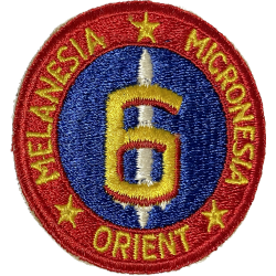 Insigne, 6th Marine Division, USMC