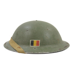 Helmet, Mk II, 1st Belgian Brigade, RO & Co.-CCL, 1943