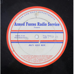 Disque, The Armed Forces Radio Service, Jill's Juke Box