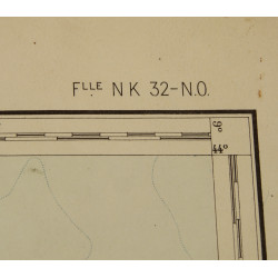 Carte, Nice, Côte d'Azur, Service Géographique de l'Armée, 1932