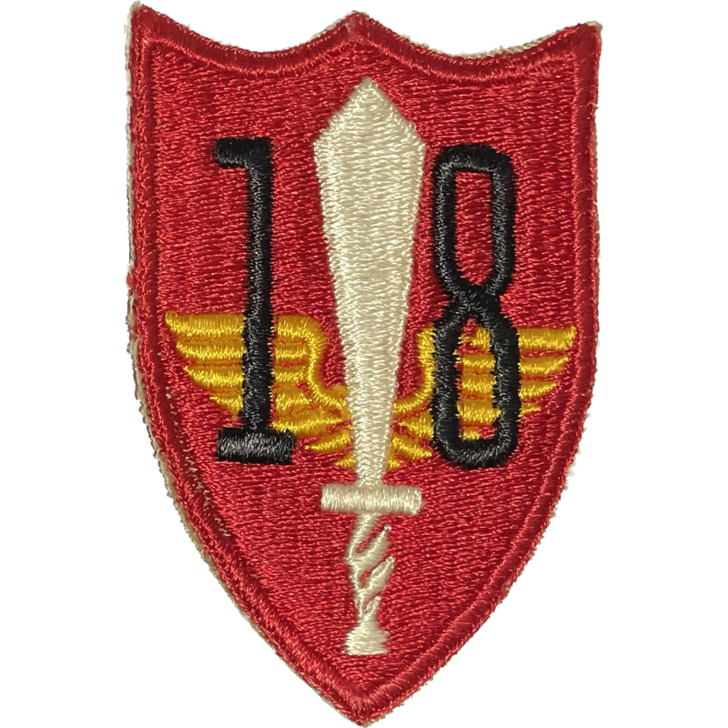 Insignia, 18th Marine Defense Battalion, USMC, Saipan, Tinian Insignia, 18th Marine Defense Battalion, USMC, Saipan, Tinian