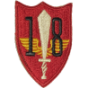 Insigne, 18th Marine Defense Battalion, USMC, Saipan, Tinian
