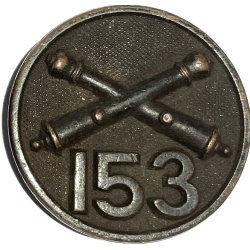 Disk, Collar, 153rd Field Artillery Regiment, WWI