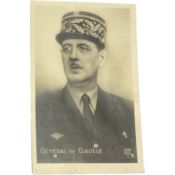 Carte postale, Général De Gaulle