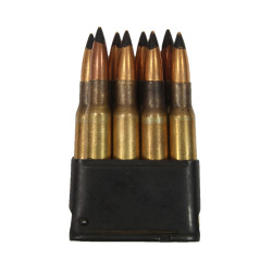 Clip M1 Garand, avec cartouches .30-06, Post-WWII