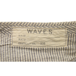Cap, Service, Seersucker, US Navy, WAVES