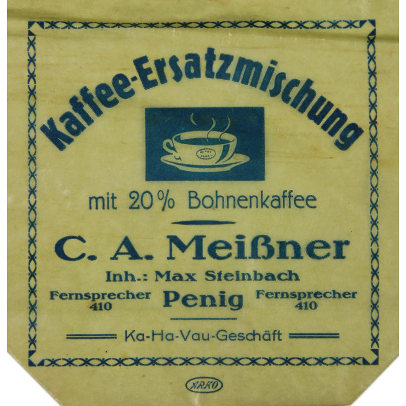 Sachet de succédané de café allemand, Kaffee-Ersatzmischung
