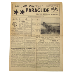 Brochure, The „All American“  Paraglide, Nimègue, 17 octobre 1944