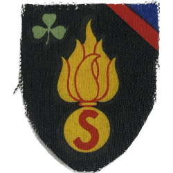 Insignia, 4th Belgian Irish Brigade "Steenstraet".