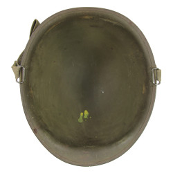 Casque M1, pattes mobiles, liner IMP (A washers verts), Major Cole