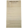 Form, Application, American Field Service