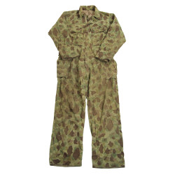 Coverall, HBT (Herringbone Twill), Camouflage, US Army & USMC