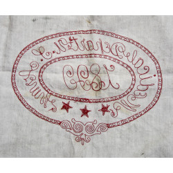 Sheet, Bed, US Army Medical Department, 1899