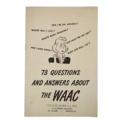 Booklet, 73 Questions and Answers About the WAAC, 1943