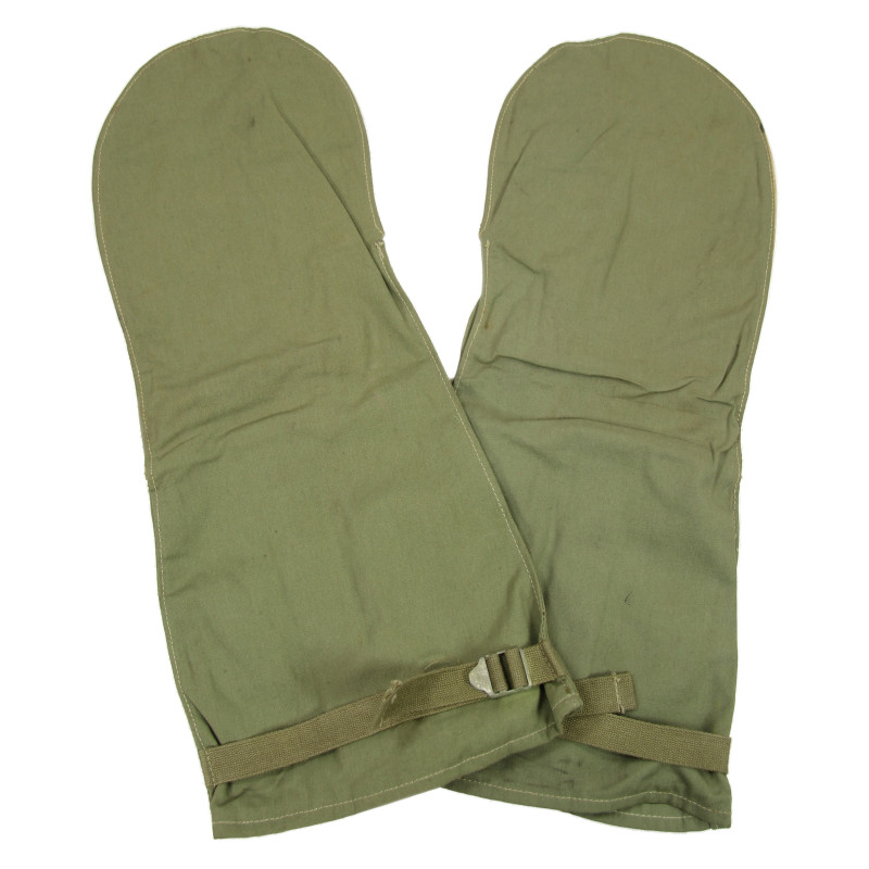 Gants, moufles US en toile et cuir, Type II Gants, moufles US en toile et cuir, Type II