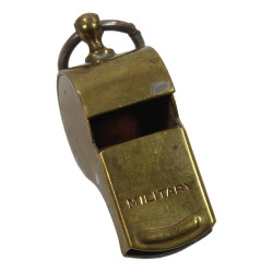 Whistle, Brass, Military, Made in USA