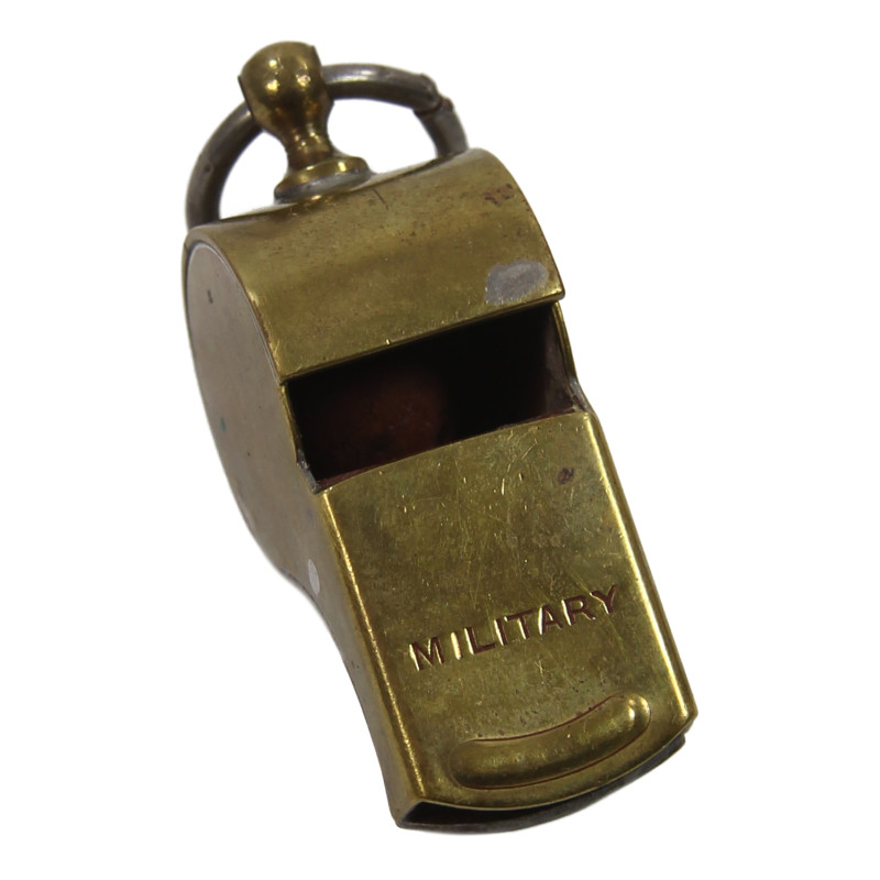 Whistle Brass Military Made in USA