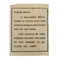 Lunettes, Night Simulator Gunnery, Royal Air Force, 1944