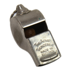 Whistle, Chrome-Plated Brass, THE ACME THUNDERER