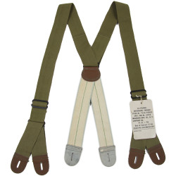 Suspenders, Trousers, M-1942, OD 3, 1943