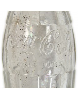 Bottle, Coca-Cola, white